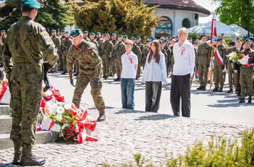 W pełnym słońcu Święto Konstytucji 3 Maja w Chełmnie/Fot. PITREX