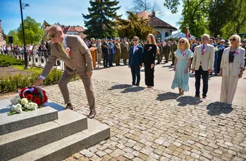 W pełnym słońcu Święto Konstytucji 3 Maja w Chełmnie/Fot. PITREX