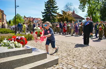 W pełnym słońcu Święto Konstytucji 3 Maja w Chełmnie/Fot. PITREX