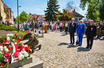 W pełnym słońcu Święto Konstytucji 3 Maja w Chełmnie/Fot. PITREX