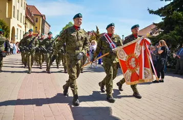 W pełnym słońcu Święto Konstytucji 3 Maja w Chełmnie/Fot. PITREX