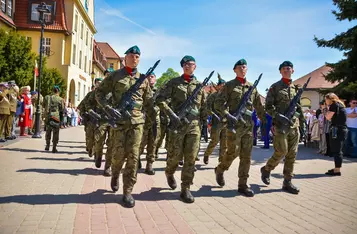 W pełnym słońcu Święto Konstytucji 3 Maja w Chełmnie/Fot. PITREX