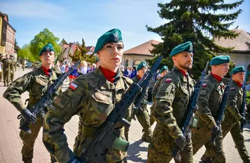 W pełnym słońcu Święto Konstytucji 3 Maja w Chełmnie/Fot. PITREX