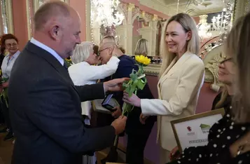 Uroczystość jubileuszowa Fundacji Hospicjum Nadzieja, fot. Mikołaj Kuras dla UMWKP