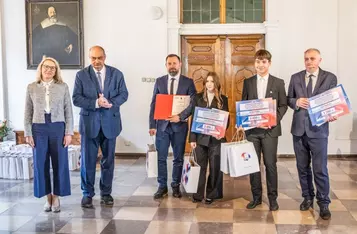Gala wręczenia nagród „Oni tworzyli naszą historię”, fot. Andrzej Goiński/UMWKP