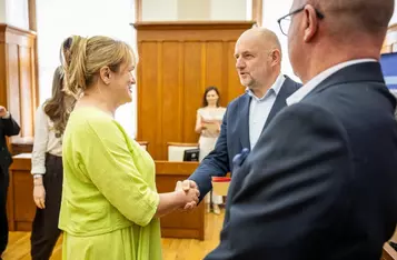 Uroczystość wręczenia umów, fot. Szymon Zdziebło/tarantoga dla UMWKP