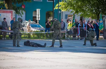 Święto 3 Pułku Saperów Legionów w Chełmnie/ Fot. PITREX