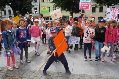 Masz Głos w Chełmnie. 400 dzieci na happeningu w centrum miasta [ZDJĘCIA]
