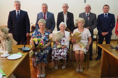 „Trzeba mieć szczęście w życiu ”. Złote gody w Chełmnie [ZDJĘCIA]