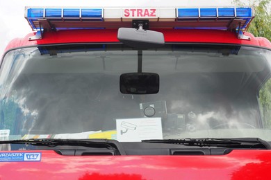 Pożar w Chełmnie wybuchł w środku nocy. Policja szuka podpalacza