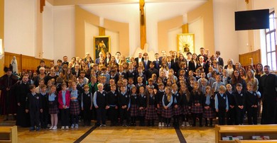 Wielki dzień w „katoliku” w Chełmnie. Świętowali uczniowie i nauczyciele