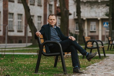 Debata wyborcza 2024 w Chełmnie. Artur Mikiewicz odpowiada na pytania