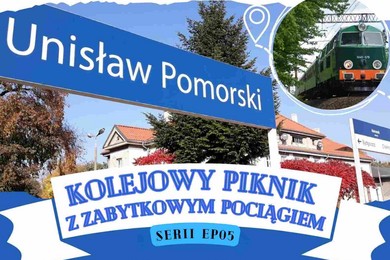 Kolejowy piknik w Unisławiu