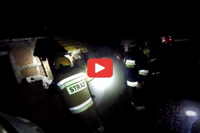 Ewakuacja pod Chełmnem. Dwóch mężczyzn chciało wysadzić domy w powietrze [FILM]