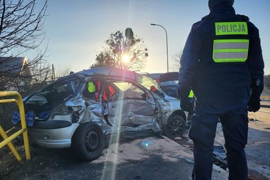 Tragedia na drodze. Nie żyje nastolatek [ZDJĘCIA]