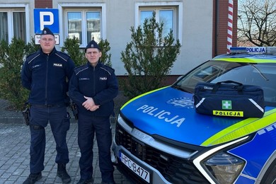 O krok od tragedii. Mężczyzna leżał nieprzytomny na podłodze