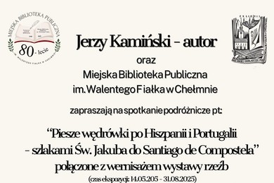 Wystawa i spotkanie podróżnicze w bibliotece w Chełmnie