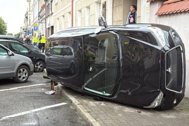 Poważny wypadek w Chełmnie. Wśród rannych są dzieci [ZDJĘCIA]