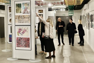 XXIV Międzynarodowe Biennale Grafiki Dzieci i Młodzieży [ZDJĘCIA]