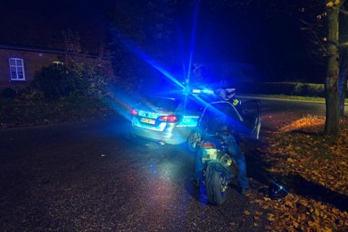 Pościg pod Chełmnem. Kierowca uciekał, bo przez 13 lat łamał przepisy [ZDJĘCIA]