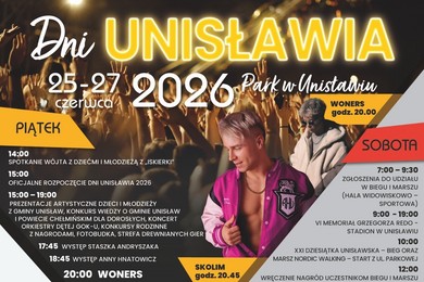 Dni Unisławia 2026 ze Skolimem i Patrycją Markowską/ Fot. Nadesłane